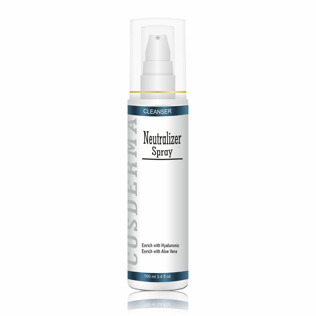 Cosderma Pre Peel Cleanser + Neutralizer Spray Combo (100ml each)