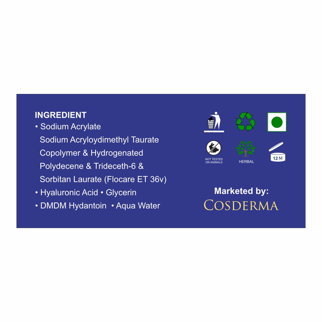 Cosderma Antiaging Hydra Face Cream - for Deep Hydration, Wrinkle Reduction, and Improved Skin Firmness