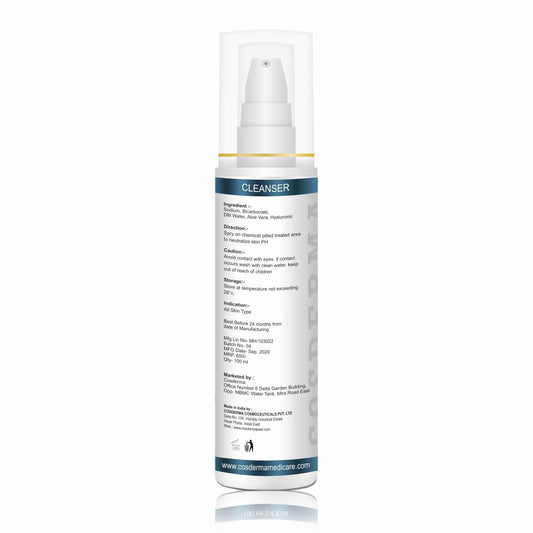 Cosderma Neutralizer Spray 100ml – pH Balancing & Soothing Post-Peel Treatment