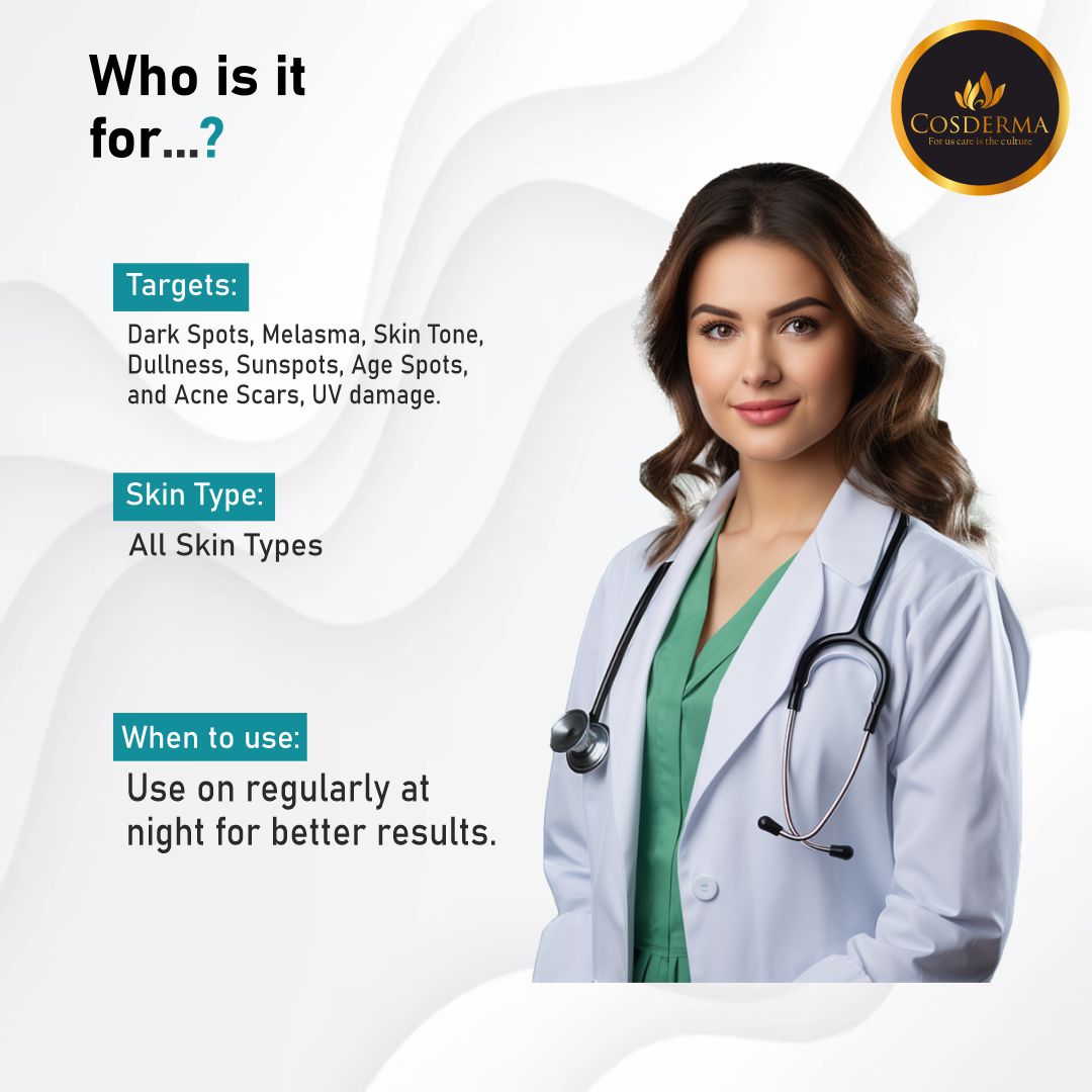 Coslight Advance Cream - Skin Brightening and Hyperpigmentation Treatment