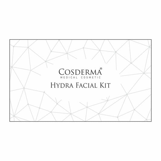 Cosderma Hydra Facial Kit – 7-Step Professional Skincare with Brightening, Hydrating, Clear Skin Serums & Calming Spray | Includes Exfoliator, Clay Mask & Moisturizer
