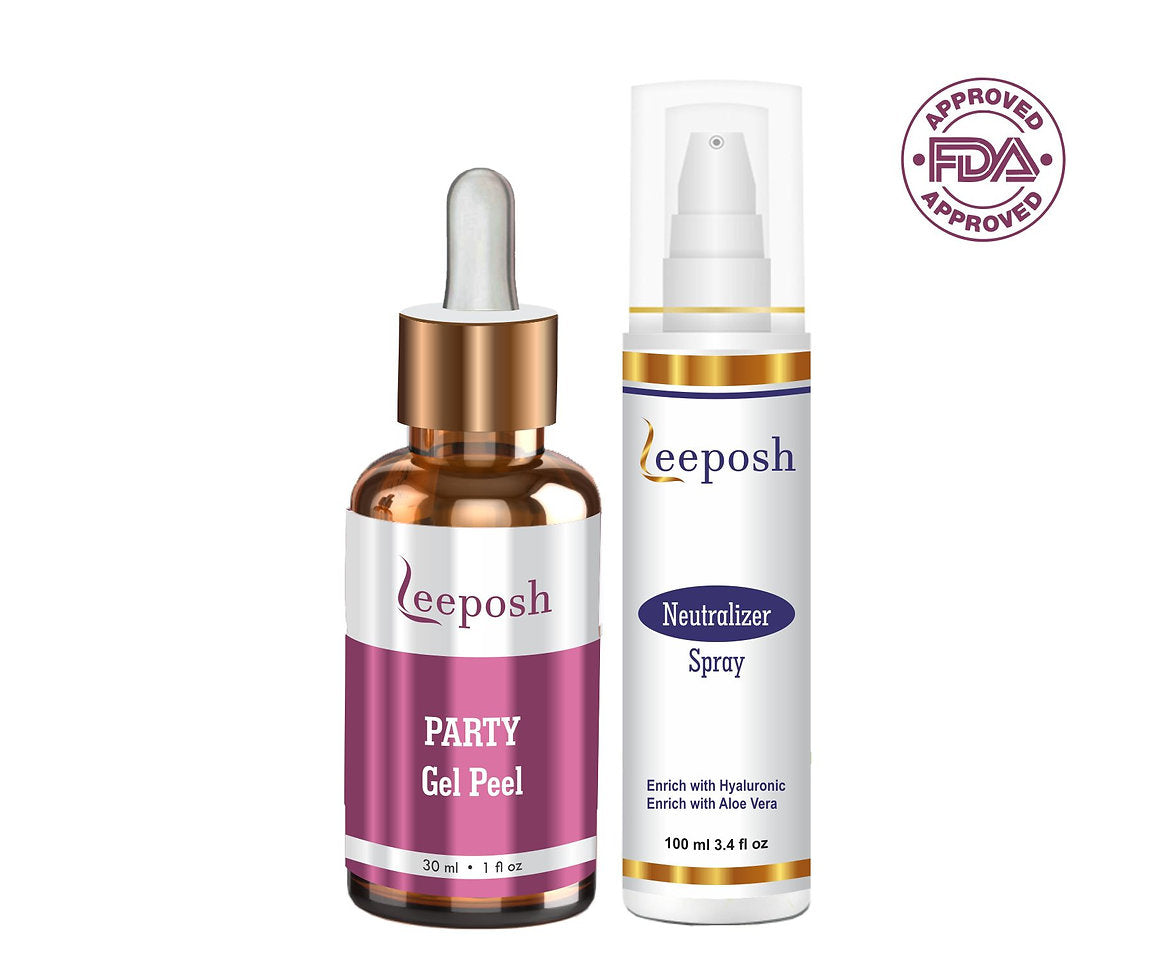 Leeposh Party Peel Insta Glow | Whitening & Exfoliating Peel for Dark Spots & Pigmentation
