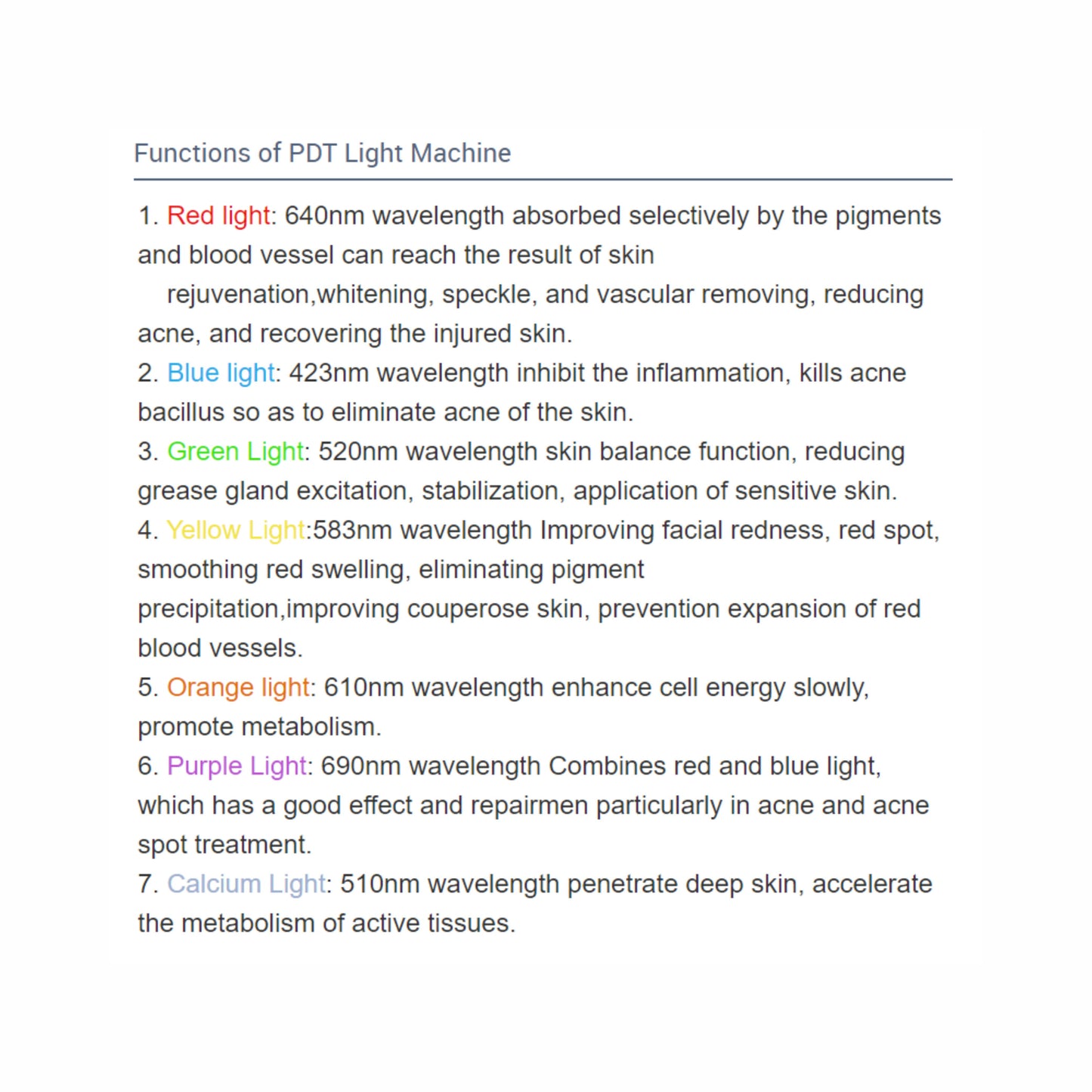 Cosderma Omega Light Steamer info 2