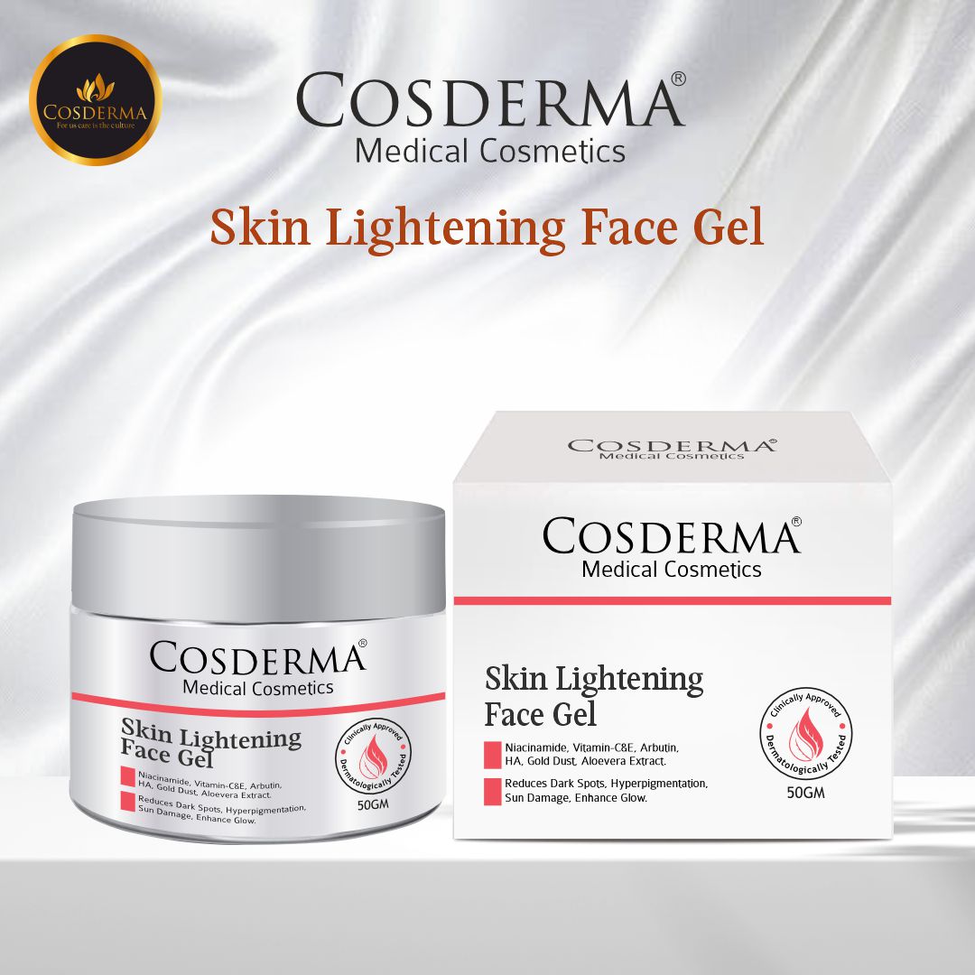 Cosderma Skin Lightening Face Gel | Anti-Aging & Even Skin Tone