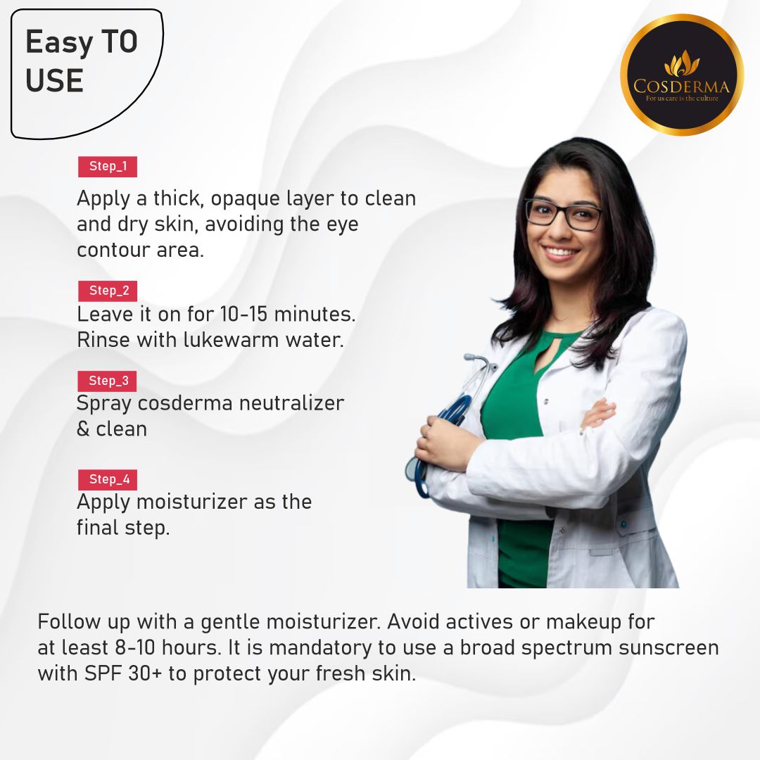 Cosderma Skin Lightening Face Gel | Anti-Aging & Even Skin Tone
