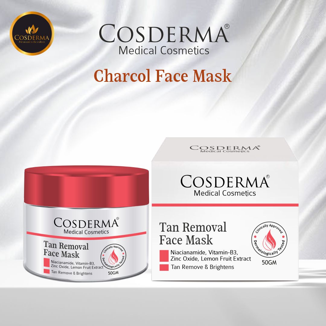 Cosderma Tan Removal Face Mask - Reduce Tan, Acne, Spots & Wrinkles