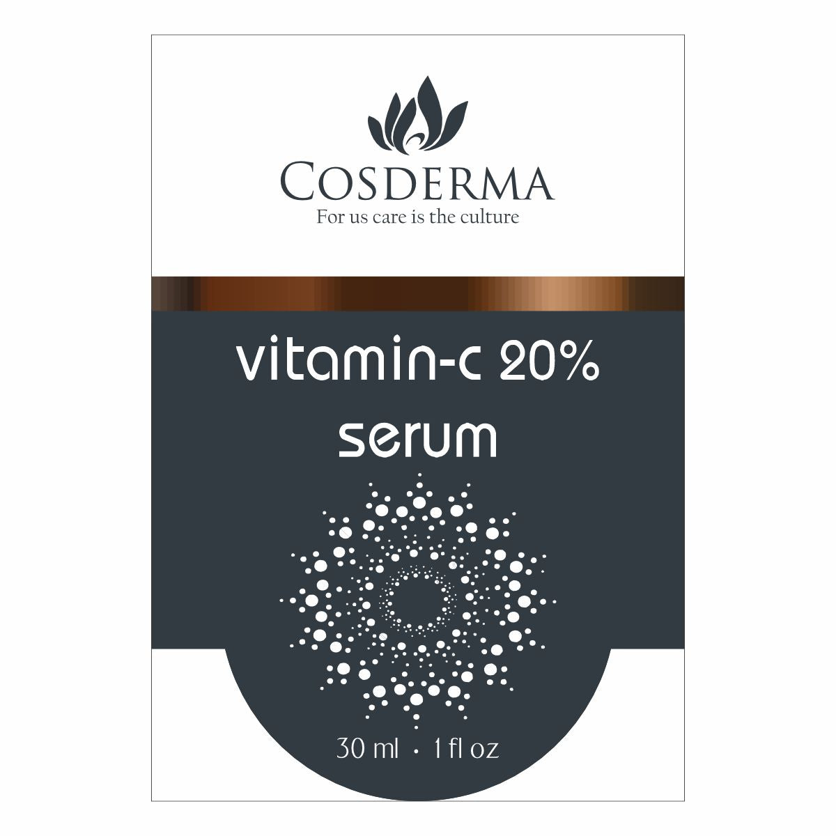 Cosderma Vitamin C 20% Serum - Brighten & Hydrate Skin | Professional Serum