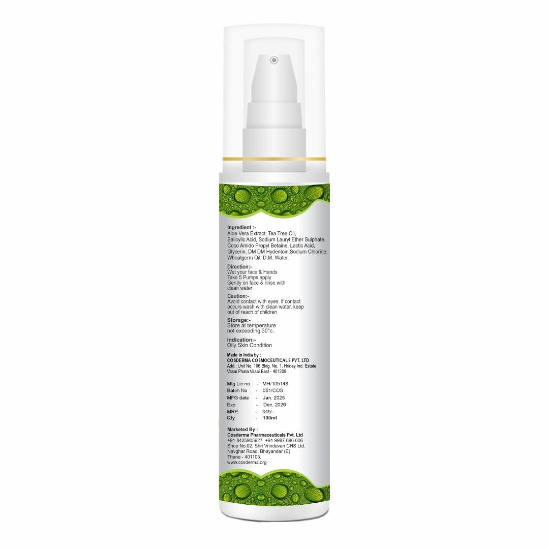 Cuticlear Acne Face Wash | Natural Ingredients for Clear, Healthy Skin