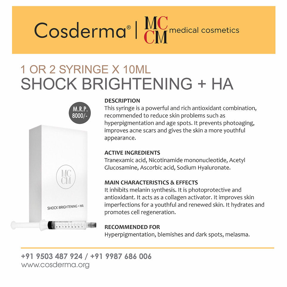 MCCM Shock Brightening + HA Syringe