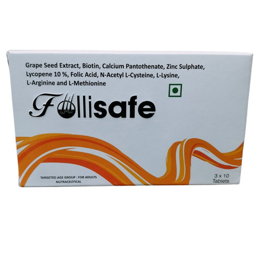 Follisafe Hair Regrowth Tablets 30Tab