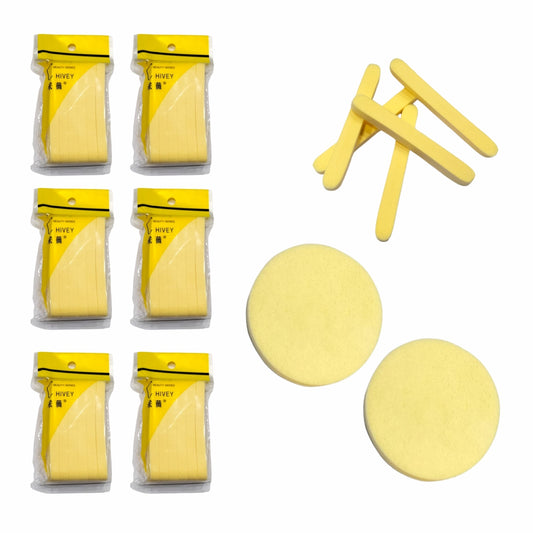 Cosderma Professional Facial Sponges – Pack of 20 for Cleansing, Mask & Serum Application