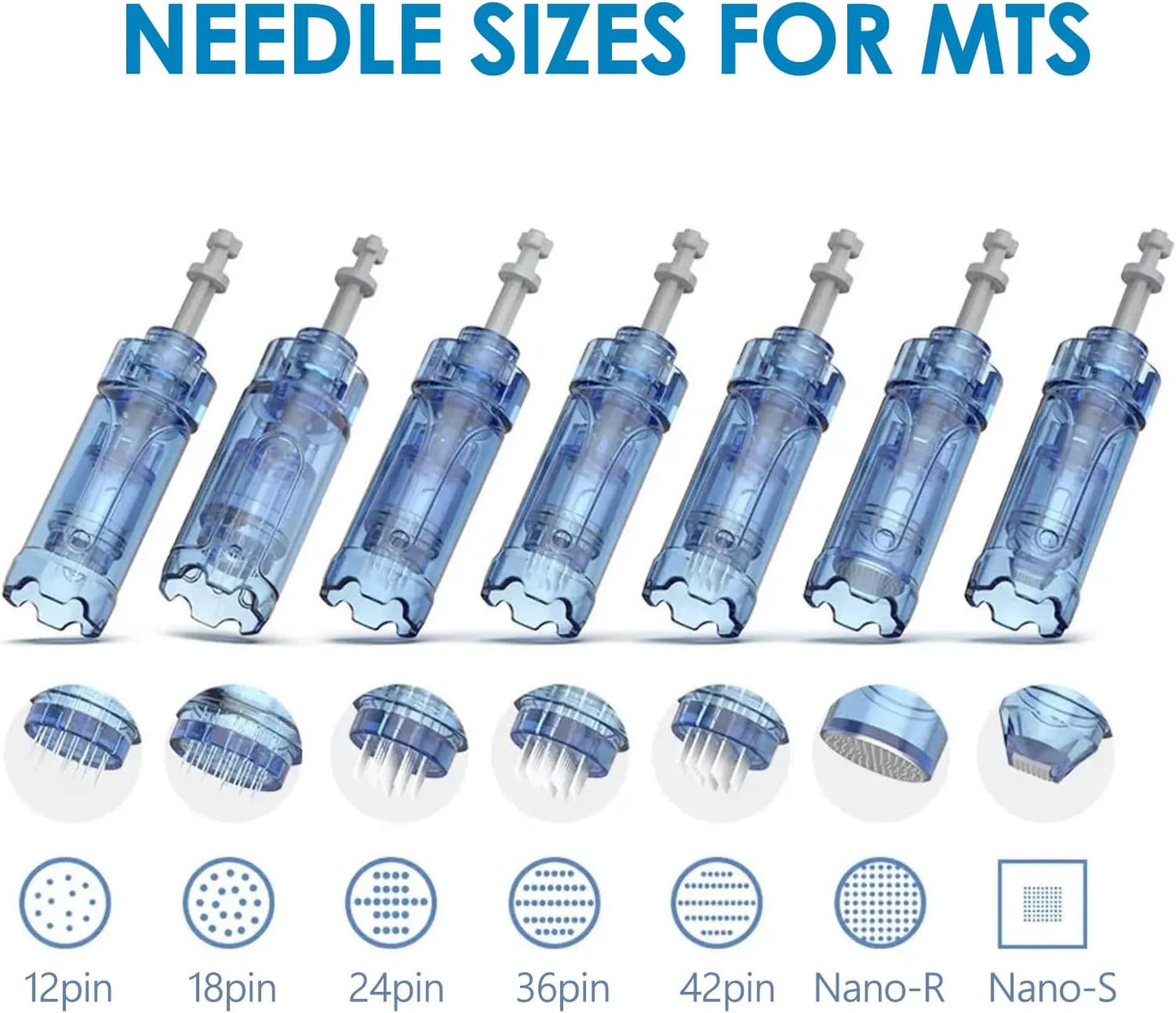 18-Needle Microneedling Cartridge for A11 Pen – Professional Needle Tip for Skin Rejuvenation, Acne Scars & Fine Lines