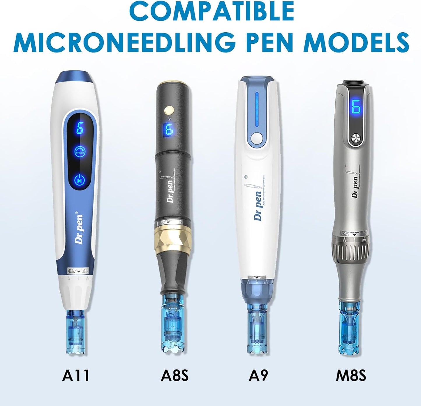 18-Needle Microneedling Cartridge for A11 Pen – Professional Needle Tip for Skin Rejuvenation, Acne Scars & Fine Lines
