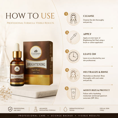 Cosderma Brightening Peel - Brighten, Exfoliate & Replenish Skin