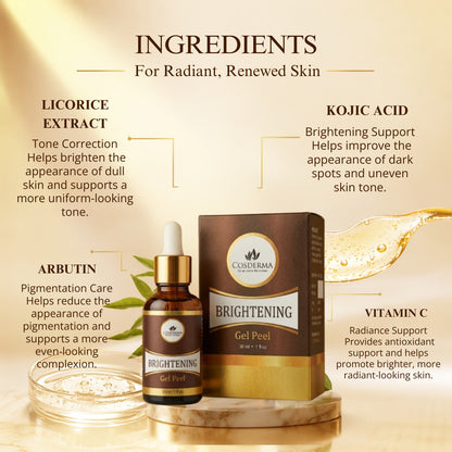 Cosderma Brightening Peel - Brighten, Exfoliate & Replenish Skin