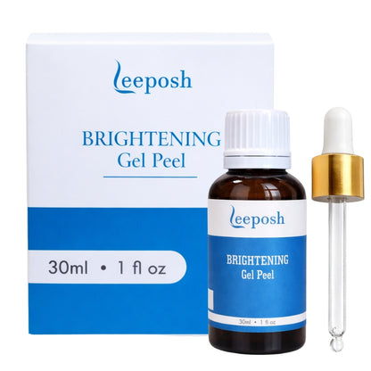 Leeposh Brightening Peel with Neutralizer Spray - Glutathione Skin Whitening & Brightening Glow Treatment