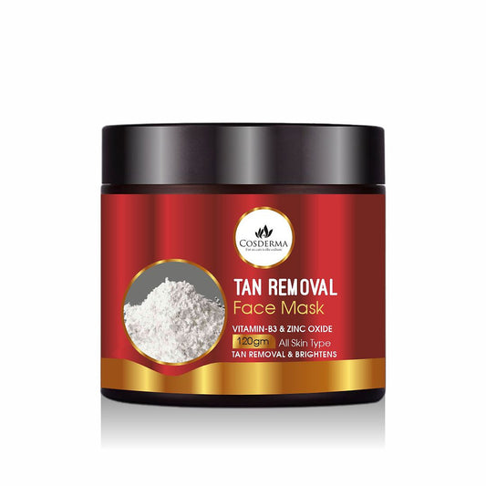 Cosderma Tan Removal Face Mask with Vitamin C, Lemon Extract & Niacinamide - 120gm