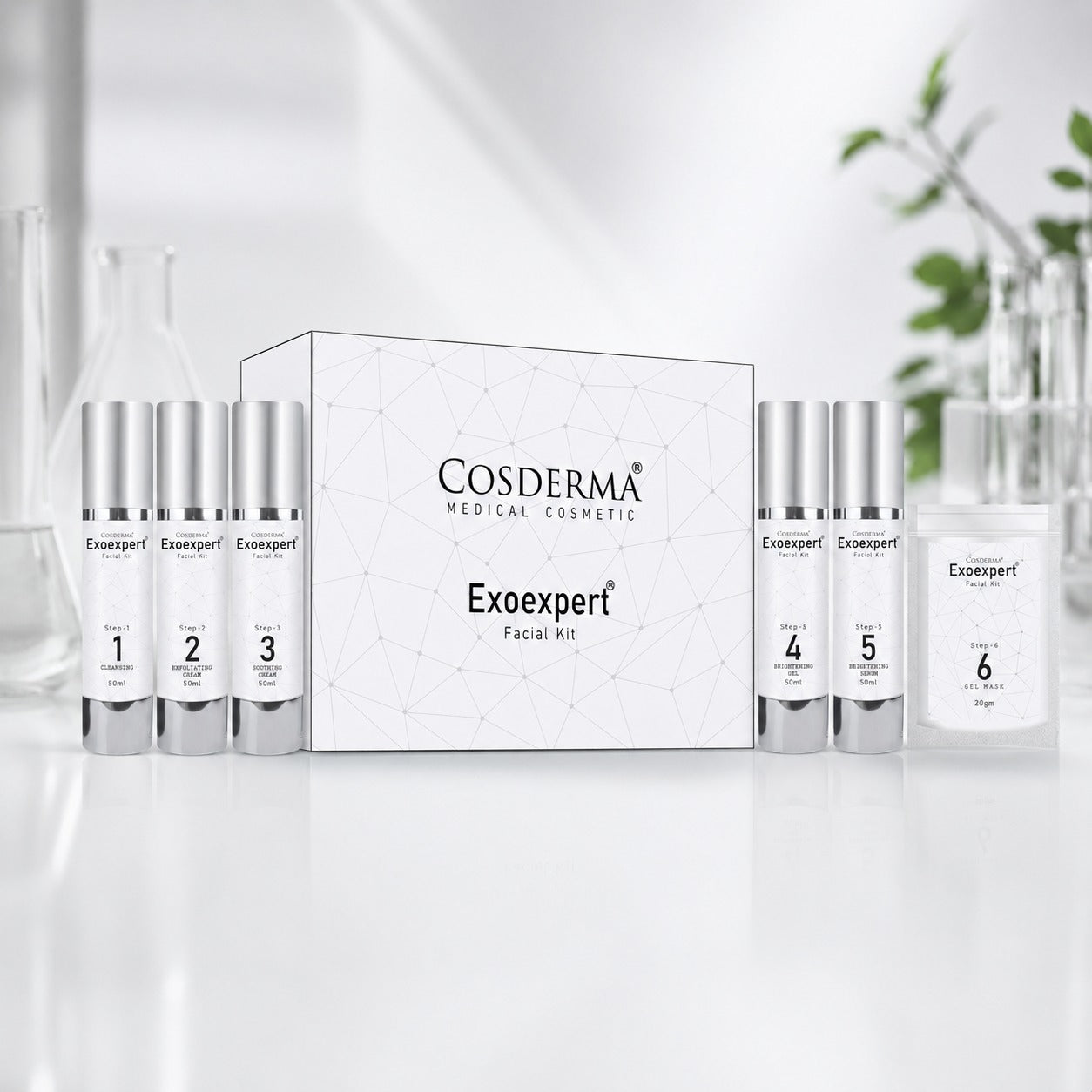 Cosderma Professional Meso Solution – EXOEXPERT HAIR (10ml x 5 Bottles)
