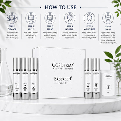 Cosderma Professional Meso Solution – EXOEXPERT HAIR (10ml x 5 Bottles)