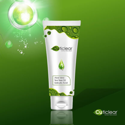 Cuticlear Acne Face Wash | Natural Ingredients for Clear, Healthy Skin