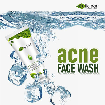 Cuticlear Acne Face Wash | Natural Ingredients for Clear, Healthy Skin