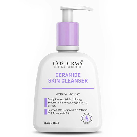 Cosderma Ceramide Skin Cleanser – Hydrating & Barrier Strengthening Cleanser for All Skin Types