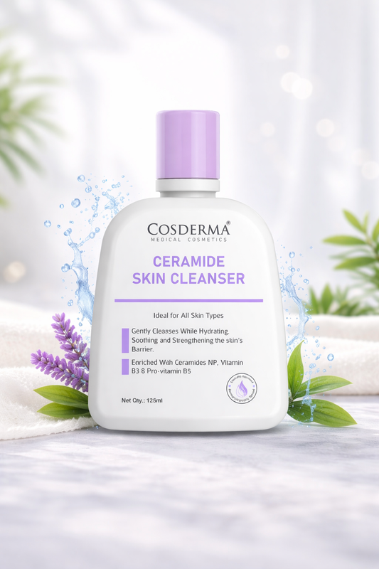 Cosderma Ceramide Skin Cleanser – Hydrating & Barrier Strengthening Cleanser for All Skin Types