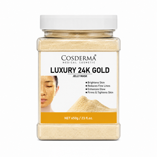Cosderma Luxury 24K Gold Jelly Mask – Brightening, Firming & Anti-Aging Face Mask (650gm)