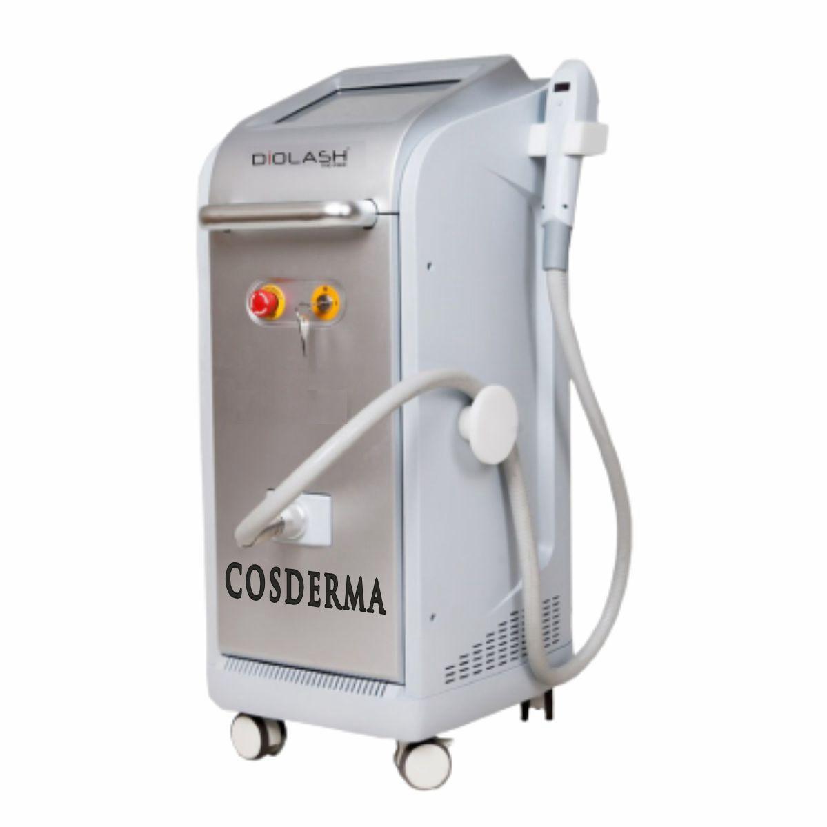 Cosderma Diolash Trio Fiber: FDA Approved Triple Wavelength High Power Diode Laser Hair Removal Machine | Fiber Coupled Diode Laser | Fiber HR Series - Fiber HR Trio and Fiber HR II