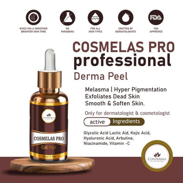 Cosderma Cosmelas Pro Peel | Effective for Melasma & Hyperpigmentation Treatment