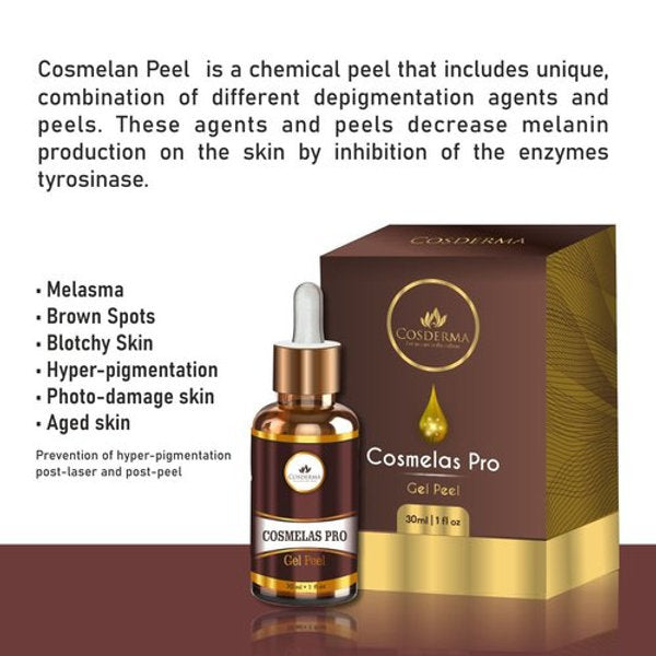 Cosderma Cosmelas Pro Peel | Effective for Melasma & Hyperpigmentation Treatment