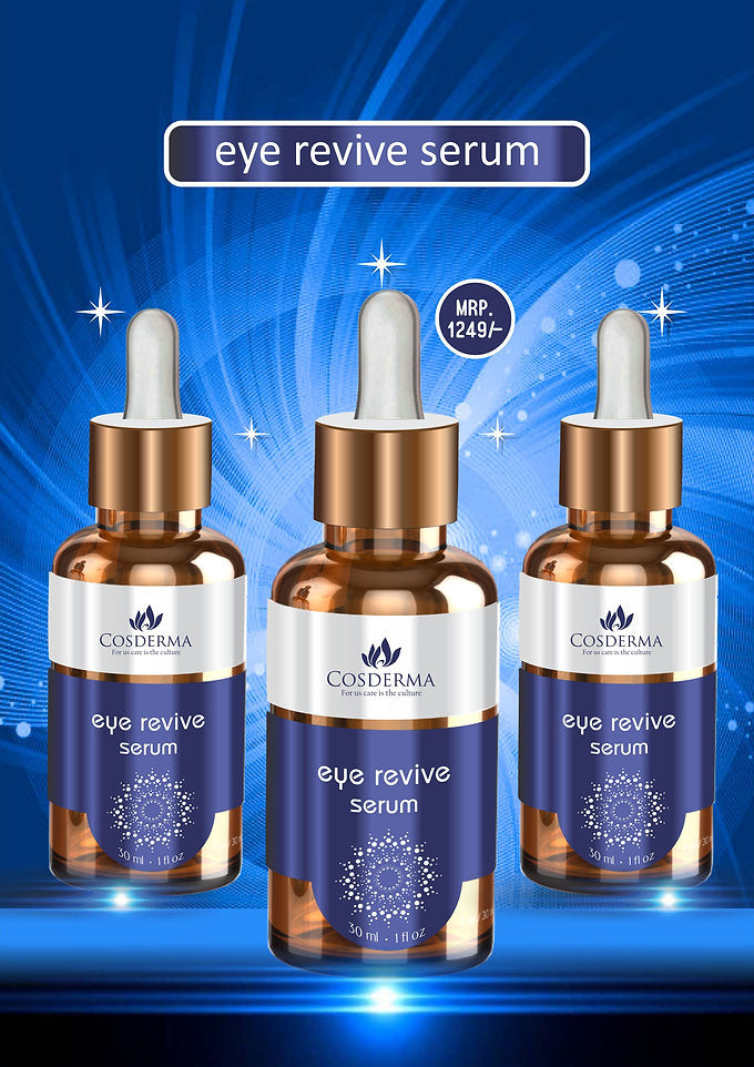 Cosderma EYE Revive Serum - Effective Treatment for Dark Circles, Puffiness, and Wrinkles