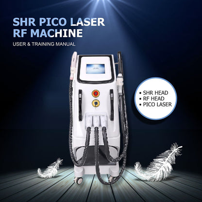 Cosderma IPL Pico Laser Multifunctional Machine | 3-in-1 Aesthetic Laser Device | SHR Pico Laser RF Machine