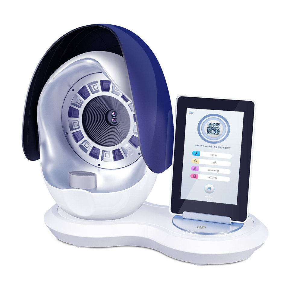 Skin Test Using Automati Intelligent Face Skin Analysis System - Advanced Skin Testing Machine ...