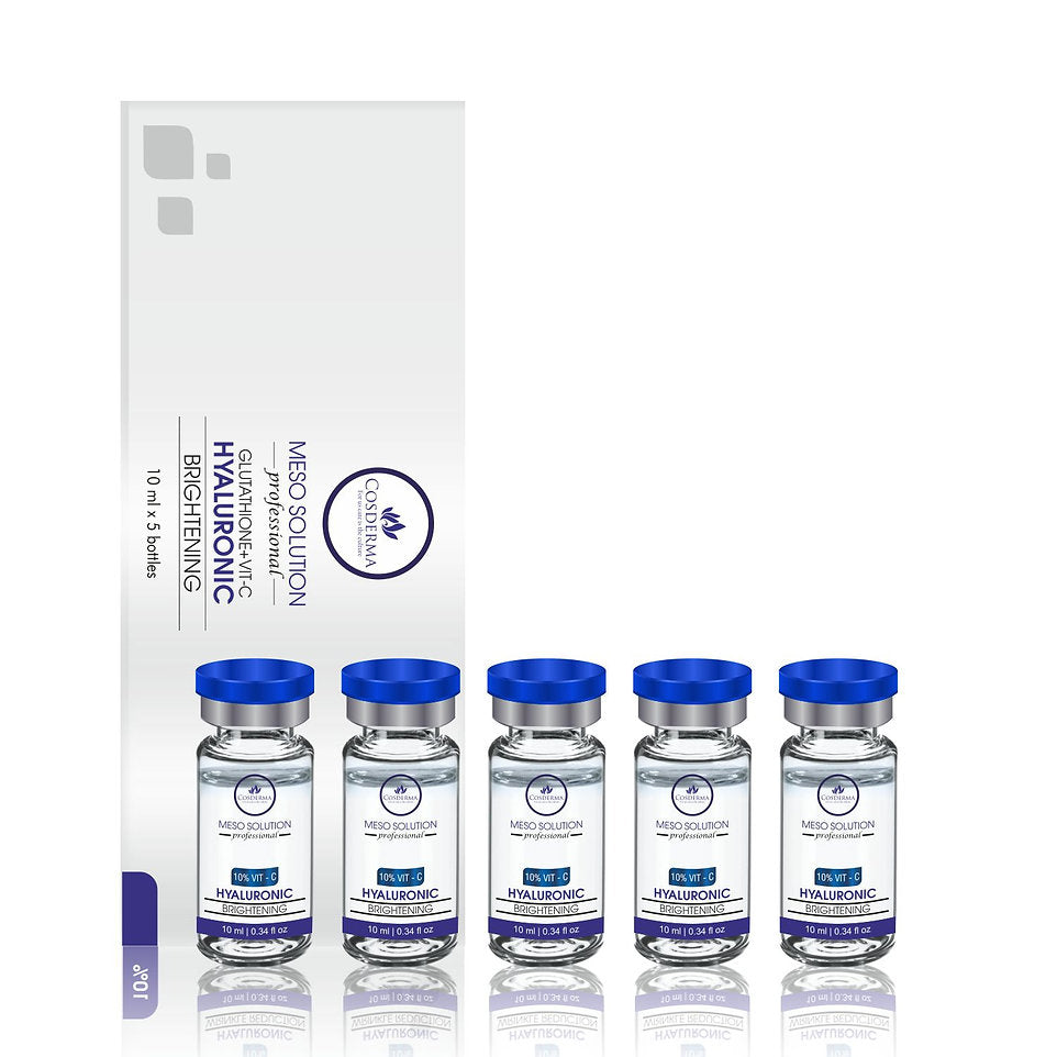 Cosderma Meso Solution – Glutathione + Vitamin C Hyaluronic 10% Serum – COSDERMA