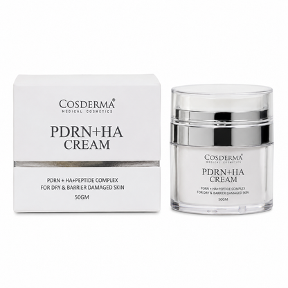 Cosderma PDRN + HA Cream – Peptide Complex for Dry & Barrier-Damaged Skin | 50g