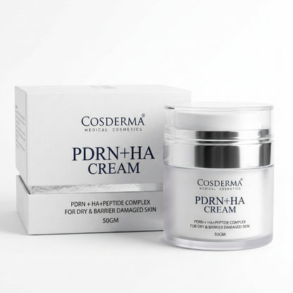 Cosderma PDRN + HA Cream – Peptide Complex for Dry & Barrier-Damaged Skin | 50g