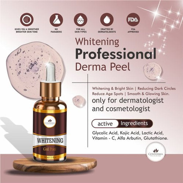 Cosderma Whitening Peel | Brightening & Rejuvenating Skincare | Professional Derma Peel