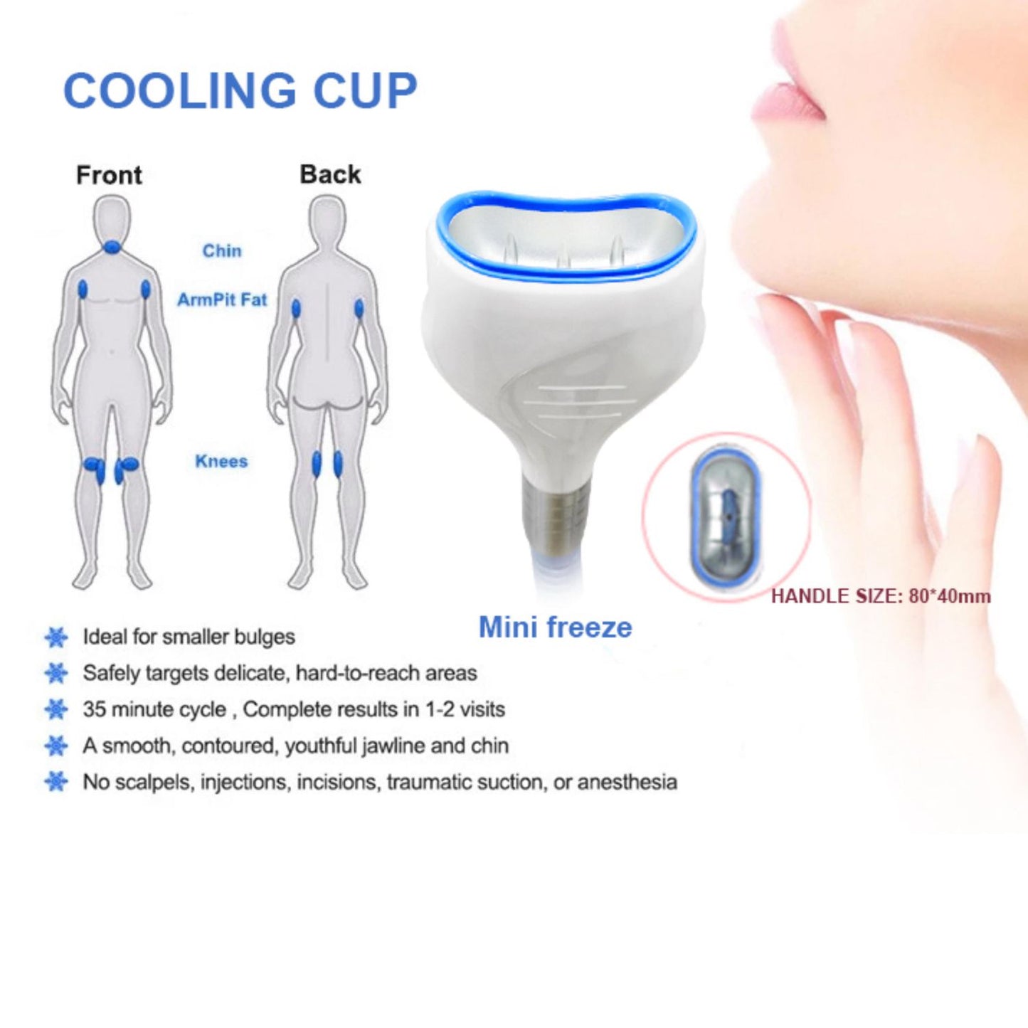 Cosderma 360° Angle Surrounding Cryolipolysis Slimming Machine creative 4