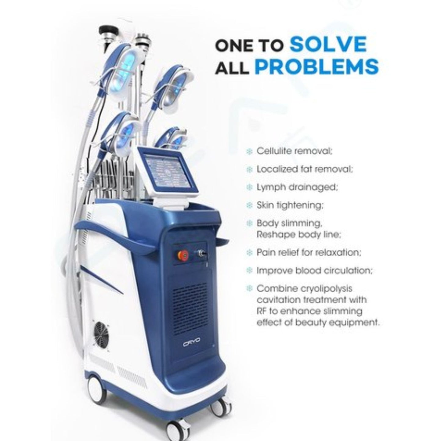 Cosderma 360° Angle Surrounding Cryolipolysis Slimming Machine side 1