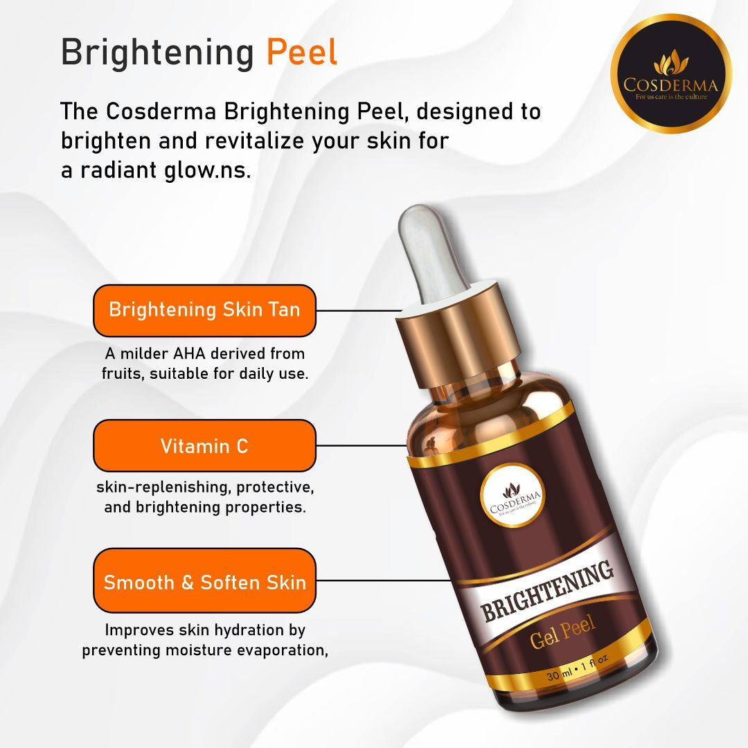 Cosderma Brightening Peel - Brighten, Exfoliate & Replenish Skin