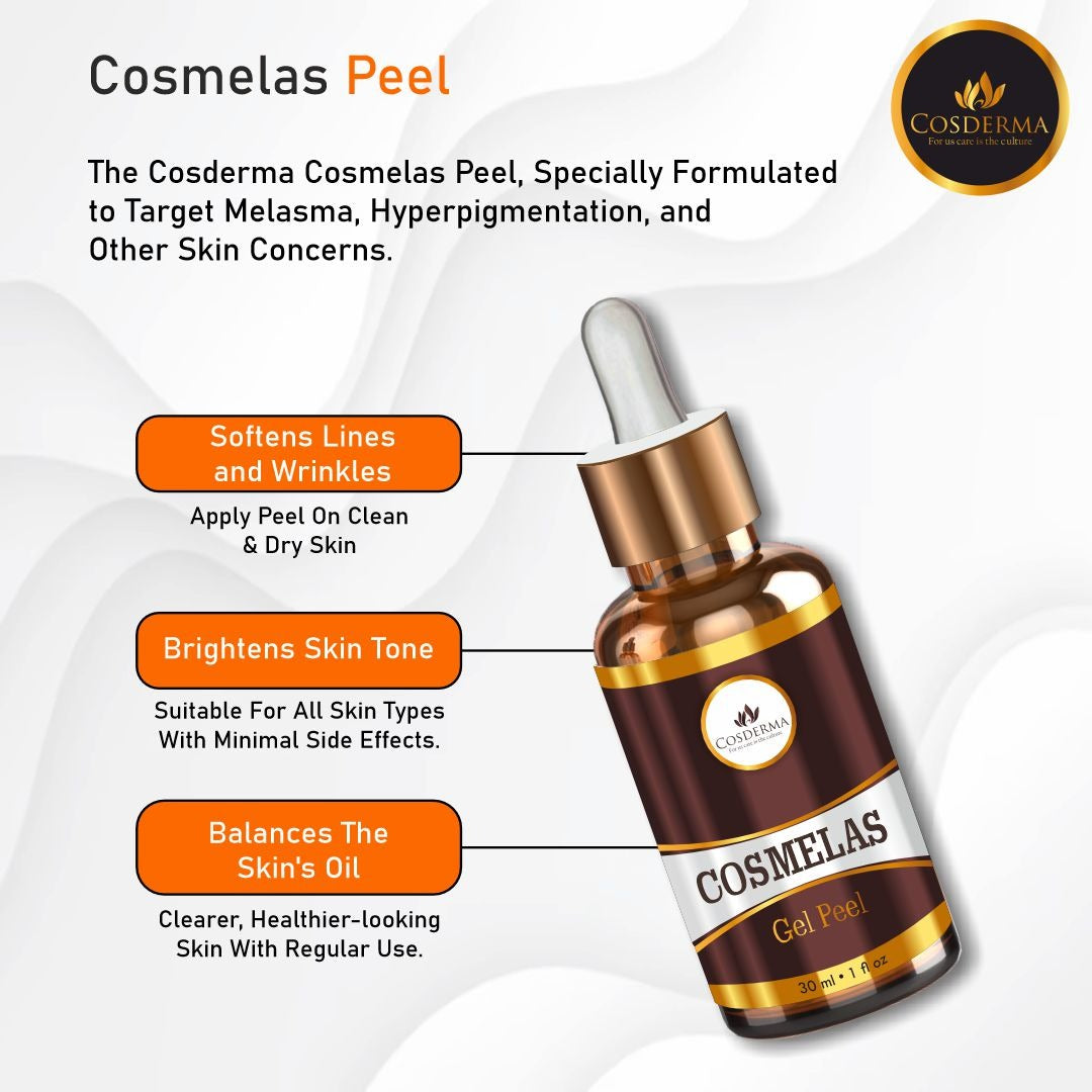 Cosderma Cosmelas Peel | Effective for Melasma & Hyperpigmentation Treatment