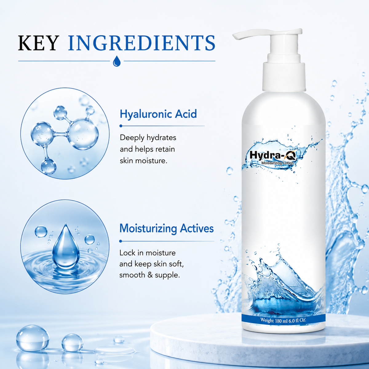Cosderma Hydra Q Moisturizer Cream | 72-Hour Hydration for Acne-Prone Skin