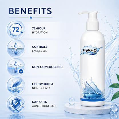 Cosderma Hydra Q Moisturizer Cream | 72-Hour Hydration for Acne-Prone Skin