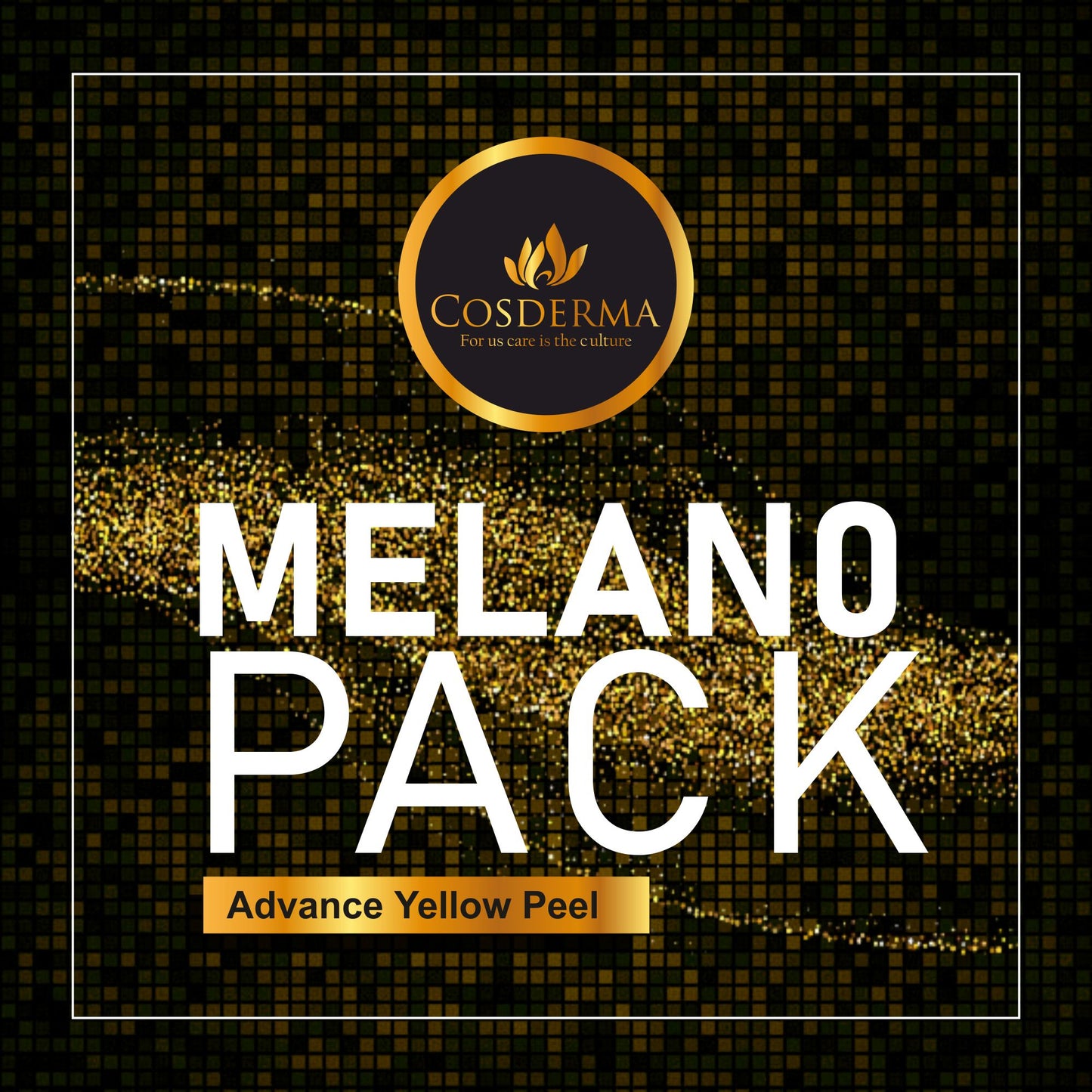 Cosderma Melano Pack - Advanced Yellow Peel for Effective Skin Lightening | Professional Derma Pack