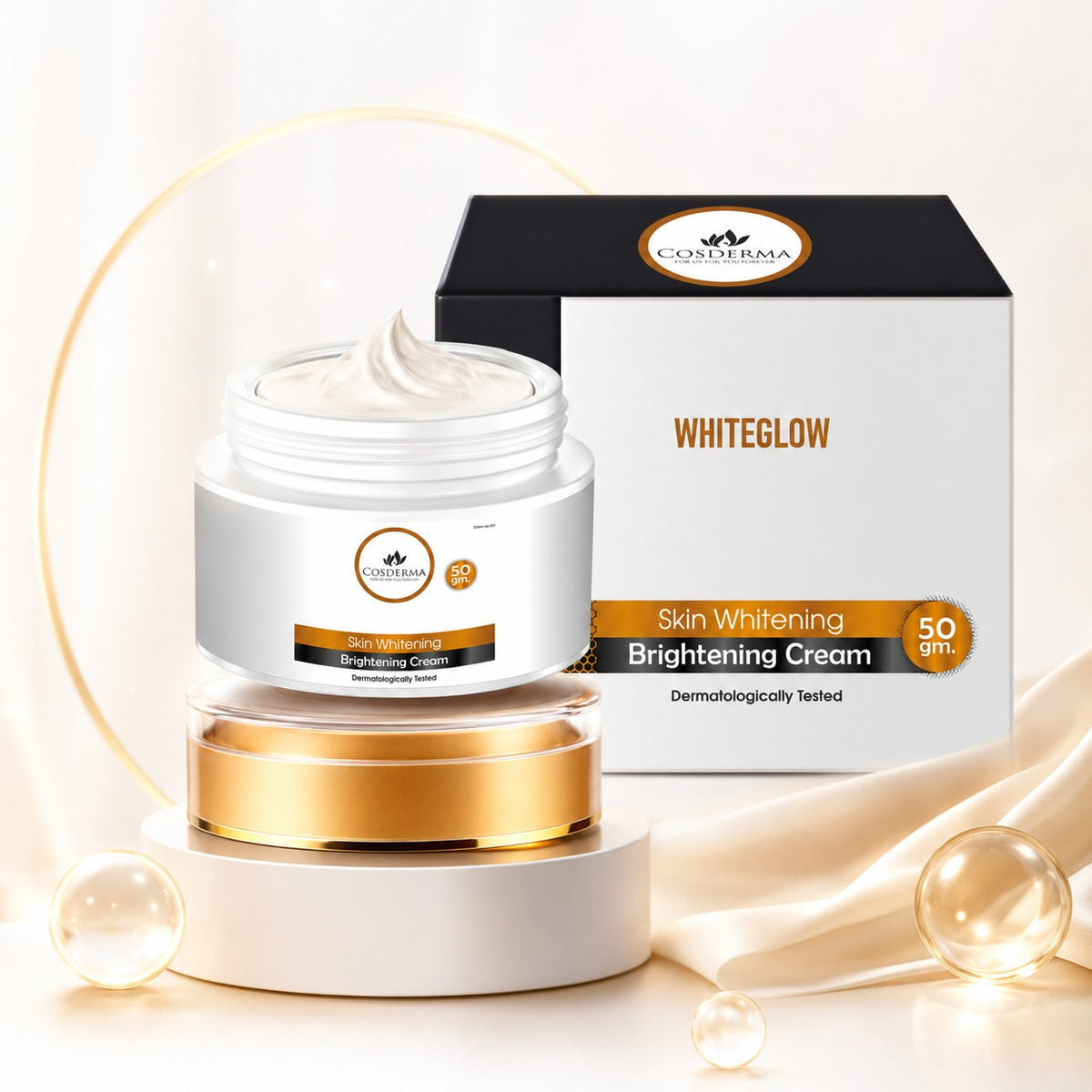 Cosderma Whiteglow Skin Brightening Whitening Face Cream – 50gm