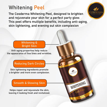 Cosderma Whitening Peel | Brightening & Rejuvenating Skincare | Professional Derma Peel