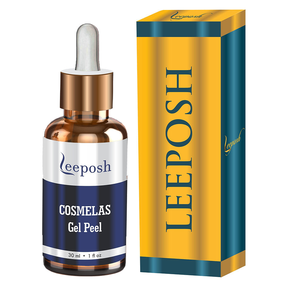 Leeposh Cosmelas Gel Peel for Instant Skin Whitening & Pigmentation Treatment | Kojic Acid Peel