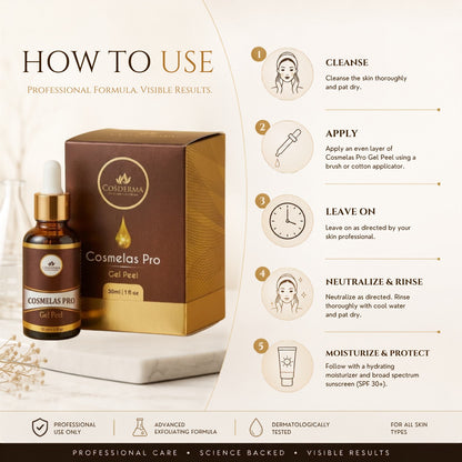 Cosderma Cosmelas Pro Peel | Effective for Melasma & Hyperpigmentation Treatment
