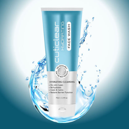 Cuticlear Hydrating Face Wash | Repair Damaged Skin Barrier & Hydrate Dry Skin